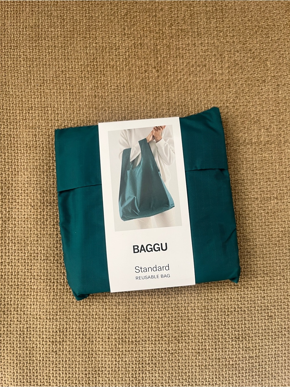 Standard Baggu in Malachite